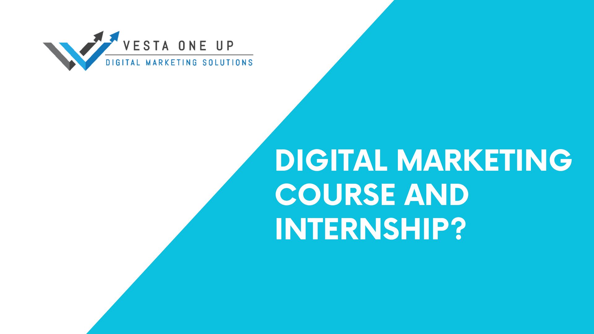 Digital marketing course and internship?